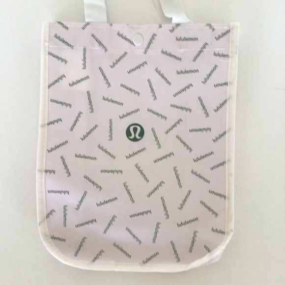 LULULEMON REUSABLE LOGO SMALL TOTE BAG NWT - Picture 2 of 7